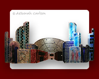 The Architectural Glass Art Sculpture of Deborah Carlson.